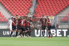 Relegation - 1. FC Nürnberg - FC Ingolstadt 04 - Tor Jubel 2:0 FCN