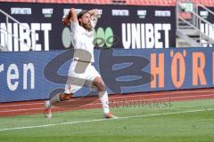 Relegation - 1. FC Nürnberg - FC Ingolstadt 04 - Einwurf Björn Paulsen (4, FCI)