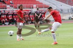 Relegation - 1. FC Nürnberg - FC Ingolstadt 04 - Warmup Fatih Kaya (9, FCI) Caniggia Ginola Elva (14, FCI)