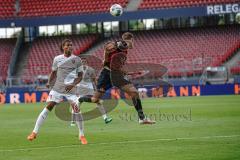 Relegation - 1. FC Nürnberg - FC Ingolstadt 04 - Caniggia Ginola Elva (14, FCI) Nürnberger Fabian (1. FCN, 15)