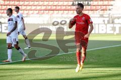 Relegation - FC Ingolstadt 04 - 1. FC Nürnberg - Tor Jubel Tobias Schröck (21, FCI) 2:0