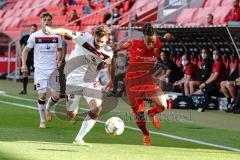 Relegation - FC Ingolstadt 04 - 1. FC Nürnberg - Caniggia Ginola Elva (14, FCI) Valentini Enrico (1. FCN, 22)