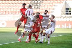 Relegation - FC Ingolstadt 04 - 1. FC Nürnberg - Caniggia Ginola Elva (14, FCI) Marcel Gaus (19, FCI) Zrelak Adam (1. FCN, 11)Handwerker Tim (1. FCN, 6) Ishak Mikael (1. FCN, 9)