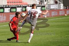 Relegation - FC Ingolstadt 04 - 1. FC Nürnberg - Michael Heinloth (17, FCI) Nürnberger Fabian (1. FCN, 15)