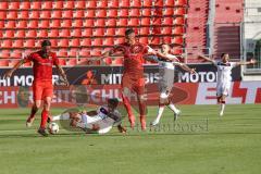 Relegation - FC Ingolstadt 04 - 1. FC Nürnberg - Caniggia Ginola Elva (14, FCI) Stefan Kutschke (30, FCI) Handwerker Tim (1. FCN, 6) Nürnberger Fabian (1. FCN, 15) Mühl Lukas (1. FCN, 28)