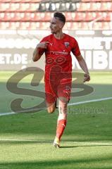 Relegation - FC Ingolstadt 04 - 1. FC Nürnberg - Tor Jubel 2:0, zeigt auf sich Tobias Schröck (21, FCI)