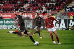 3. Liga - 1. FC Kaiserslautern - FC Ingolstadt 04 - Stefan Kutschke (30, FCI)  Schuß, Hlousek Adam (14 FCK)