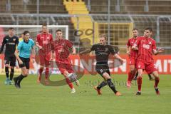 3. Liga - Türkgücü München - FC Ingolstadt 04 - Maximilian Beister (11, FCI) Fischer Kilian (17 Türkgücü)