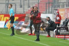 3. Liga - Hallescher FC - FC Ingolstadt 04 - Cheftrainer Tomas Oral (FCI)