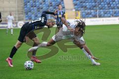 3. Liga - Waldhof Mannheim - FC Ingolstadt 04 - Caniggia Ginola Elva (14, FCI) Ferati Arianit (10 Mannheim)