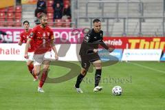 3. Liga - Hallescher FC - FC Ingolstadt 04 - Dominik Franke (3 FCI)