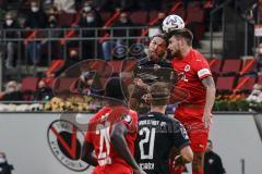 3. Liga - FC Viktoria Köln - FC Ingolstadt 04 - Kopfballduell Björn Paulsen (4, FCI)