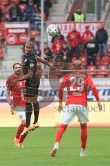 3. Liga - Hallescher FC - FC Ingolstadt 04 - Caniggia Ginola Elva (14, FCI) Boeder Lukas (29 Halle)