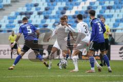 3. Liga - 1. FC Saarbrücken - FC Ingolstadt 04 - Dennis Eckert Ayensa (7, FCI) Merlin Röhl (34, FCI) Sverko Marin (3 SB) Zellner Steven (5 SB)