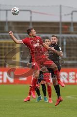 3. Liga - Türkgücü München - FC Ingolstadt 04 - Zweikampf Marc Stendera (10, FCI) und Gorzel Nico (37 Türkgücü)