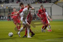 3. Liga - FC Bayern II - FC Ingolstadt 04 - Filip Bilbija (35, FCI) Nicolas Feldhahn