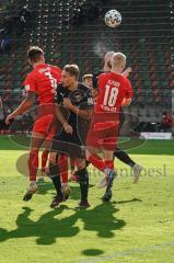 3. Liga - FC Viktoria Köln - FC Ingolstadt 04 - Gedränge Ecke Tobias Schröck (21, FCI) Klefisch Kai (18 Köln) Nico Antonitsch (5, FCI) Rossmann Maximilian (3 Köln)