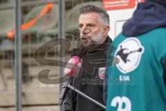 3. Liga - FC Viktoria Köln - FC Ingolstadt 04 - Spiel ist aus 2:0 Niederlage, Ingolstadt enttäuscht, Interview Cheftrainer Tomas Oral (FCI)