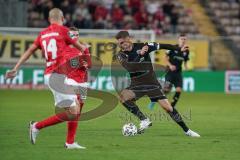 3. Liga - 1. FC Kaiserslautern - FC Ingolstadt 04 - Stefan Kutschke (30, FCI) Hlousek Adam (14 FCK) Ritter Marlon (7 FCK)