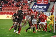 3. Liga - Hallescher FC - FC Ingolstadt 04 - Stefan Kutschke (30, FCI) Ecke Kopfball