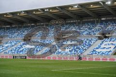 3. Liga - 1. FC Saarbrücken - FC Ingolstadt 04 - Corona bedingt leeres Stadion