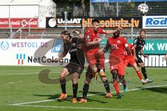 3. Liga - FC Viktoria Köln - FC Ingolstadt 04 - Björn Paulsen (4, FCI) Bunjaku Albert (12 Köln)