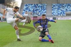 3. Liga - 1. FC Saarbrücken - FC Ingolstadt 04 - Michael Heinloth (17, FCI) Gouras Minos (28 SB)