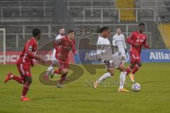 3. Liga - FC Bayern II - FC Ingolstadt 04 - Caniggia Ginola Elva (14, FCI) Vita Remy (2 FCB)