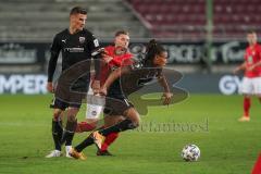 3. Liga - 1. FC Kaiserslautern - FC Ingolstadt 04 - Caniggia Ginola Elva (14, FCI) Stefan Kutschke (30, FCI) Ritter Marlon (7 FCK)