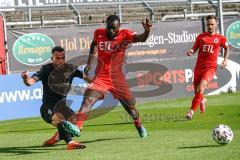 3. Liga - FC Viktoria Köln - FC Ingolstadt 04 - Fatih Kaya (9, FCI) Kyere Bernard (20 Köln) Zweikampf