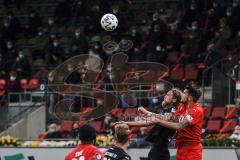 3. Liga - FC Viktoria Köln - FC Ingolstadt 04 - Kopfballduell Björn Paulsen (4, FCI)