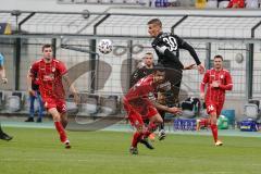 3. Liga - Türkgücü München - FC Ingolstadt 04 - Stefan Kutschke (30, FCI) Berzel Aaron (22 Türkgücü)