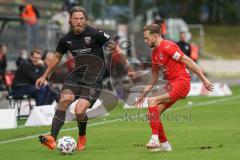 3. Liga - FC Viktoria Köln - FC Ingolstadt 04 - Björn Paulsen (4, FCI) Handle Simon (7 Köln)