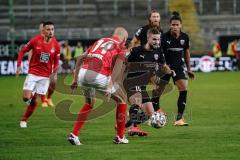 3. Liga - 1. FC Kaiserslautern - FC Ingolstadt 04 - Marc Stendera (10, FCI) Hlousek Adam (14 FCK)