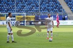 3. Liga - Waldhof Mannheim - FC Ingolstadt 04 - Freistoß Marcel Gaus (19, FCI) Marc Stendera (10, FCI)