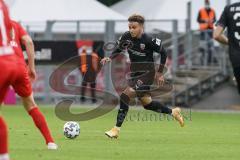 3. Liga - FC Viktoria Köln - FC Ingolstadt 04 - Hawkins Jaren (20 FCI) stürmz davon