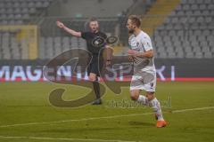 3. Liga - FC Bayern II - FC Ingolstadt 04 - Tor Schuß Jubel 1:3 Endstand Maximilian Beister (11, FCI)