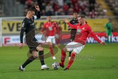 3. Liga - 1. FC Kaiserslautern - FC Ingolstadt 04 - Stefan Kutschke (30, FCI) Ritter Marlon (7 FCK)