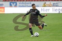 3. Liga - Hallescher FC - FC Ingolstadt 04 - Dominik Franke (3 FCI)