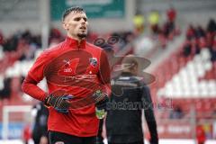 3. Liga - Hallescher FC - FC Ingolstadt 04 - Torwart Fabijan Buntic (24, FCI)