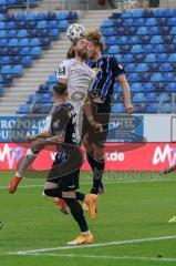 3. Liga - Waldhof Mannheim - FC Ingolstadt 04 - Björn Paulsen (4, FCI) Hofrath Marcel (31 Mannheim)