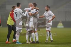 3. Liga - FC Bayern II - FC Ingolstadt 04 - 1:3 Sieg Freude Thomas Keller (27, FCI) Nico Antonitsch (5, FCI) Tobias Schröck (21, FCI) Michael Heinloth (17, FCI)