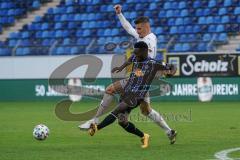 3. Liga - Waldhof Mannheim - FC Ingolstadt 04 - Stefan Kutschke (30, FCI) Donkor Anton-Leander (19 Mannheim)