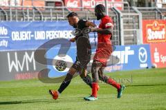 3. Liga - FC Viktoria Köln - FC Ingolstadt 04 - Fatih Kaya (9, FCI) Kyere Bernard (20 Köln) Zweikampf