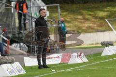 3. Liga - FC Viktoria Köln - FC Ingolstadt 04 - Cheftrainer Tomas Oral (FCI) bewegungslos am Rand