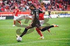 3. Liga - Hallescher FC - FC Ingolstadt 04 - Caniggia Ginola Elva (14, FCI)