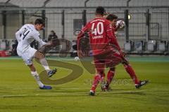 3. Liga - FC Bayern II - FC Ingolstadt 04 - Merlin Röhl (34, FCI) Lawrence Jamie (40 FCB)