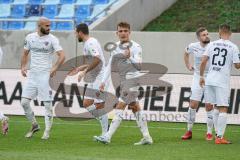 3. Liga - 1. FC Saarbrücken - FC Ingolstadt 04 - Tor 1:2 Jubel Dennis Eckert Ayensa (7, FCI)