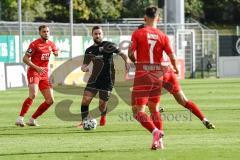 3. Liga - FC Viktoria Köln - FC Ingolstadt 04 - kommt nicht durch Marc Stendera (10, FCI) Cueto Lucas (11 Köln) Handle Simon (7 Köln)