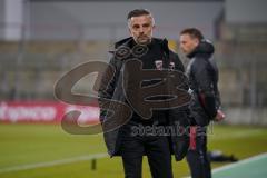 3. Liga - FC Bayern II - FC Ingolstadt 04 - Cheftrainer Tomas Oral (FCI) vor dem Spiel